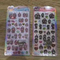 正規品【モンチッチ】 うるちゅるポップシール 2シートセット