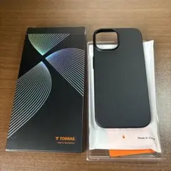 【新品未使用品】TORRAS iPhone 15 用 ケース 薄型 シンプル
