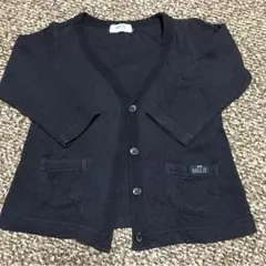 BREEZE 黒 カーディガン