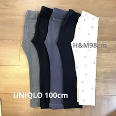 UNIQLO レギンスパンツ10分丈　100cm