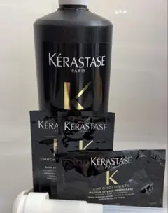 ケラスターゼ　クロノロジストシャンプー　ソワンドフォルストリートメント　各1L ケラスターゼ クロノロジストシャンプー ソワンドフォルス