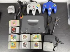 ★人気ソフト7本付★ニンテンドー64 本体セット 通電確認済