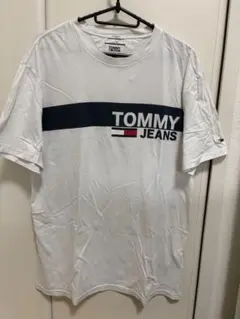 TOMMY JEANS Tシャツ ホワイト Mサイズ