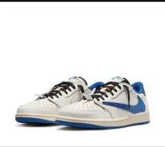 Nike Air Jordan 1 Low ホワイト/ブルー