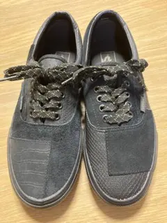 VANS スエード スニーカー 黒　26.5