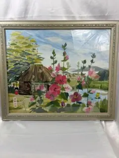 中古品・額装付】 北欧の湖 紺野八郎 - メルカリ