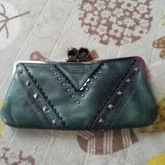 限定品！SALE！ANNA SUI 長財布 がま口 スタッズ
