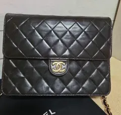 CHANEL ヴィンテージ　マトラッセ　ラムスキンのサムネイル