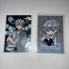 ヒロ カラフルピーチ 桃祭り トレカ 2枚