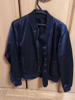 ZARA MAN ネイビー MA-1ジャケット