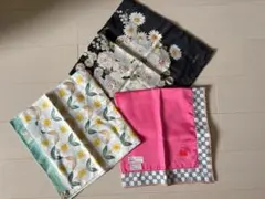 PINK HOUSE、FLURA、ANTEPRIMAのハンカチ3枚セット