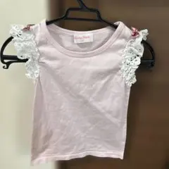Shirley Temple ピンク ノースリーブトップスのサムネイル