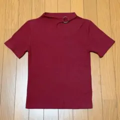 超美品 首元オシャレなカットソー
