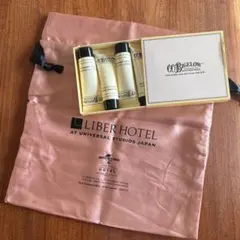 COB ホテルアメニティCOBIGELOW ノベリティ巾着付　新品未使用