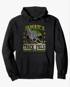 Jamaica Track and Field パーカー ブラック ストリート