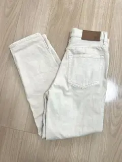 Mila Owen デニムパンツ　サイズ0 アイボリー