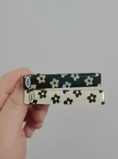 花柄ヘアピン 2個セット