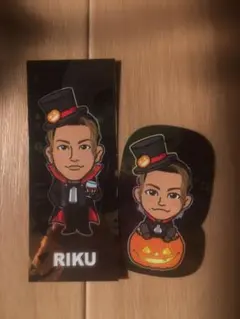 ① RIKU 千社札 ハロウィンver.