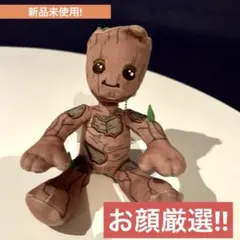 ディズニー　イッツアスモールワールド　グルート　ぬいぐるみバッジ　新品未使用