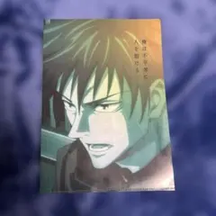 呪術廻戦 伏黒恵 A4クリアファイル
