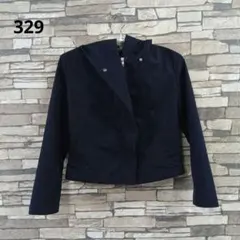 & NOSTALGIA ネイビー フード付きジャケット