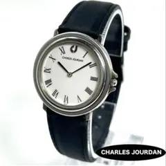 【新品電池】CHARLES JOURDAN ラウンド ユニセックス 時計 稼働のサムネイル