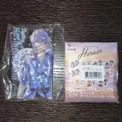 にじさんじ　海の家　星導ショウ　クリアマルチケース　缶バッチステッカー