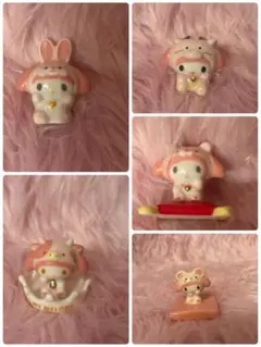 サンリオ 吉徳 マイメロディ ぬいぐるみ マスコット チャーム ハンカチ