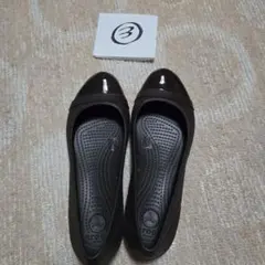 クロックス CROCS パンプス 茶色 W8のサムネイル