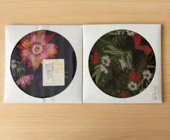 【未使用】　琉球紅型 創作 ・わさび染 ハンカチ 2枚セット