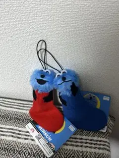 パペットスンスン　すっぽりソックスマスコット　青・赤スンスン 2種