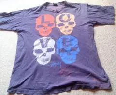 激安　2枚目〜6枚目の汚れにより　Stussy LOVE スカル Tシャツ
