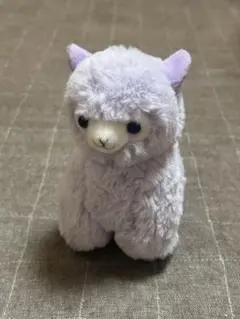 アルパカッソ アルパカ ぬいぐるみ マスコット 薄紫色