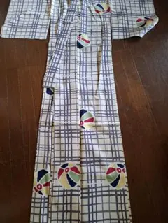 chieko ふりふ　楽器柄　注染染め浴衣 chieko様専用 ふりふ 楽器柄 注染染め浴衣 - メルカリ