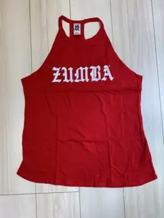 ZUMBA 赤 タンクトップ Sサイズ