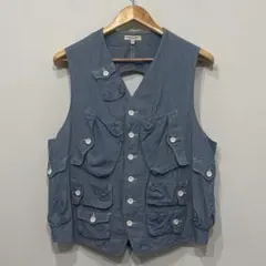 ENGINEERED GARMENTS C-1 デニム シャンブレー ベスト Mのサムネイル