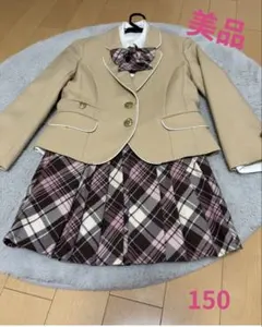 卒業式入学式　女児フォーマルスーツ4点セット