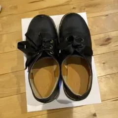 厚底リボンローファー ブラックのサムネイル