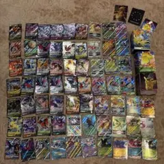 ポケカまとめ売り rrr10枚 rr53枚 その他3枚+デッキケース3個
