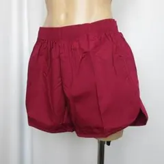 体操服★短パン★ショートパンツ★ミズノ★82RM-6363★エンジ★104サイズ