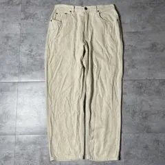 激レア 90s Eddie Bauer ワークパンツ コットン ベージュのサムネイル