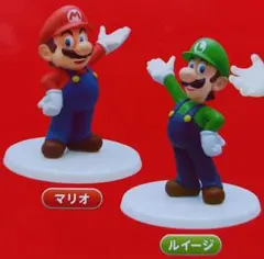 スーパーマリオ　スタンダードフィギュア　マリオ/ルイージ
