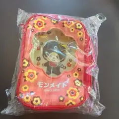 モンチッチ モンメイト ポーチ レッド