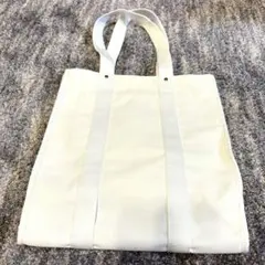 【新品非売品】COMME CA ノベルティ ホワイトキャンバス トートバッグ