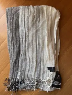 TUMI ベビーアルパカ100％　ストール　新品　難あり