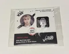 Straykids バンチャン ピンボタン 缶バッジ SKZOO victory