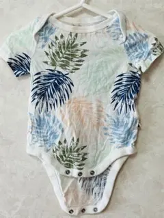 baby GAP 葉っぱ柄ロンパース 0-3ヶ月用　50cm