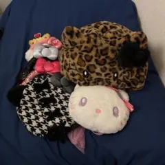 USJ キティ　ヒョウ柄　ぬいぐるみハット 2026年最新】usj キティ ヒョウ柄 被り物の人気アイテム - メルカリ