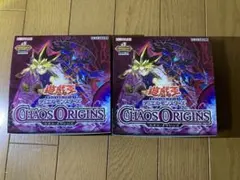 遊戯王CHAOS ORIGINSカオスオリジンズ 2BOX シュリンク無し - メルカリ