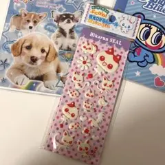 平成レトロ シール ステッカー 当時品 光るシール ぷにぷに レモン株式会社